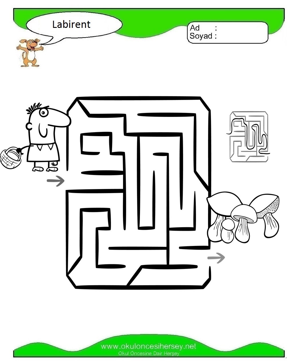 Labirent Bulmaca