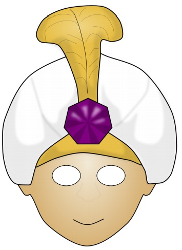     Sultan  maske Şablonları