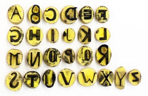 Patates Baskı Çalışmalaçrı