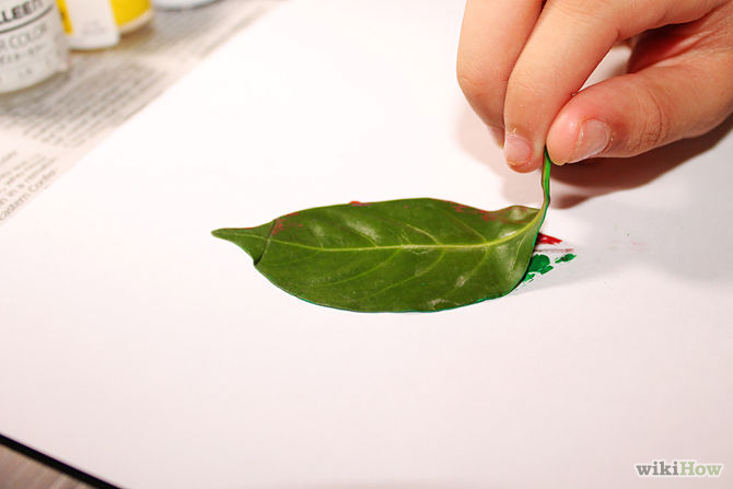 Yaprak Baskı Çalışmalaçrı