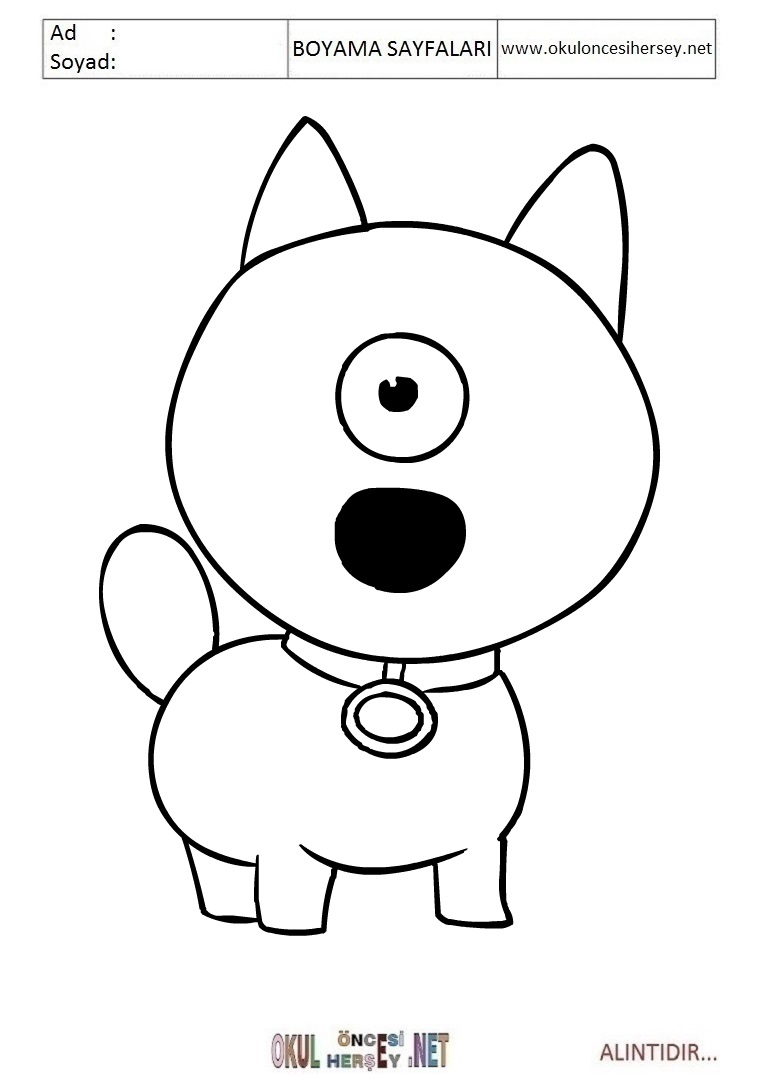 Çocuklar İçin Uglydolls Boyama Sayfaları 