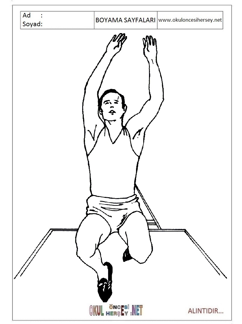 Рисунок прыжок. Прыжки раскраска. Легкая атлетика раскраска для детей. Раскраска легкая атлетика прыжки. Раскраска легика алгетика.