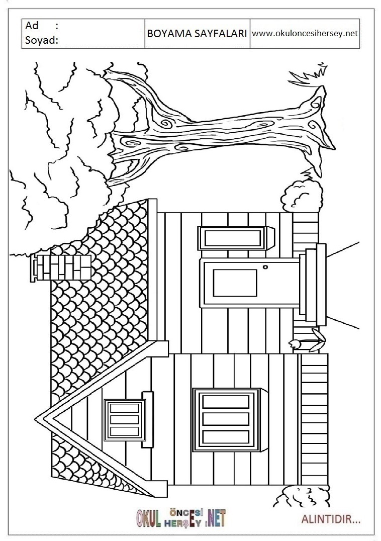 Ev Boyama Sayfaları