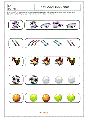 Aynısını Bul Oyunu