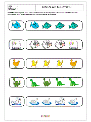 Aynısını Bul Oyunu