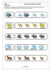 Aynısını Bul Oyunu