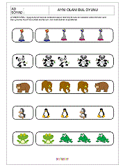 Aynısını Bul Oyunu