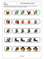 Aynısını Bul Oyunu