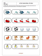 Aynısını Bul Oyunu