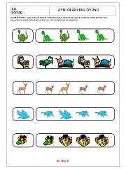 Aynısını Bul Oyunu