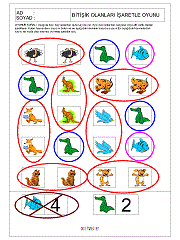 Yanyana Olanları Bul Oyunu