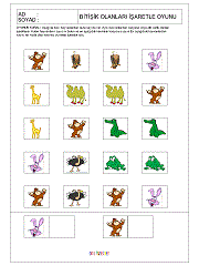 Yanyana Olanları Bul Oyunu