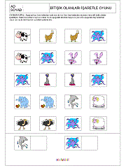 Yanyana Olanları Bul Oyunu