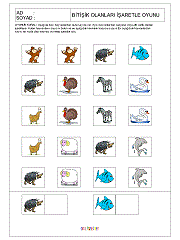 Yanyana Olanları Bul Oyunu