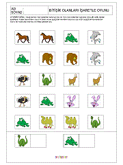 Yanyana Olanları Bul Oyunu