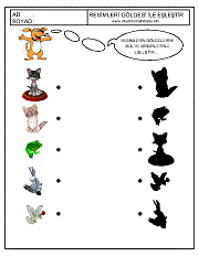 Gölgesi İle Eşleştir