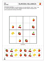 Okul Öncesi Sudoku