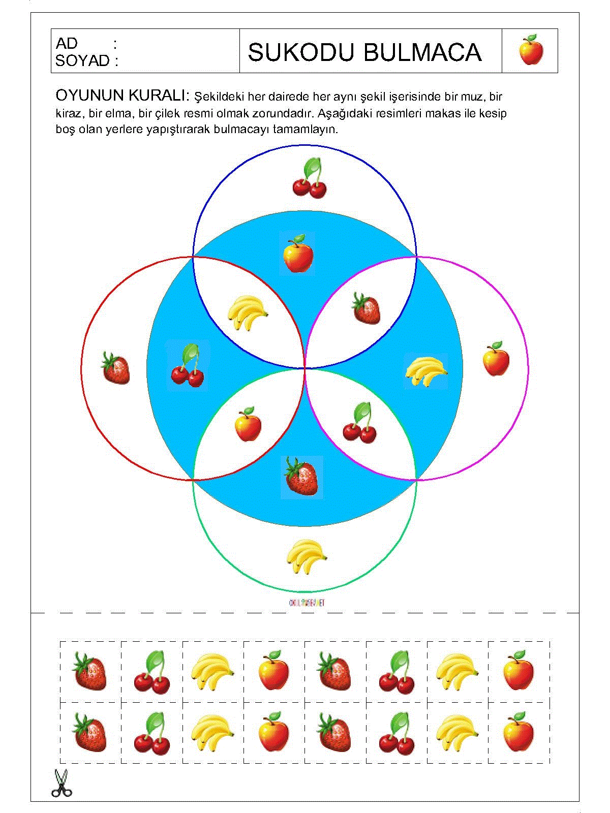 Resimli Sudoku Bulmaca