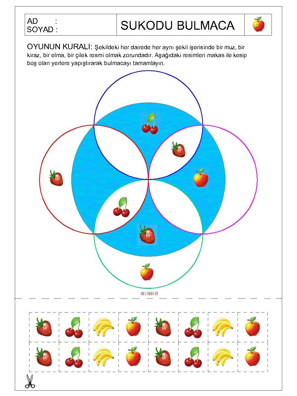 Resimli Sudoku Bulmaca