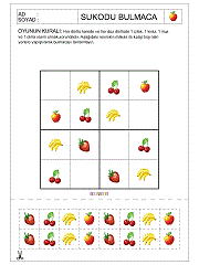 Okul Öncesi Sudoku