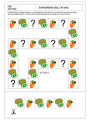 Sıradakini Bul Oyunu