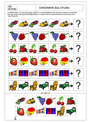 Sıradakini Bul Oyunu