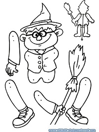 İpli Kukla Şablonları