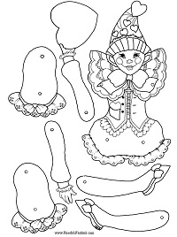 İpli Kukla Şablonları