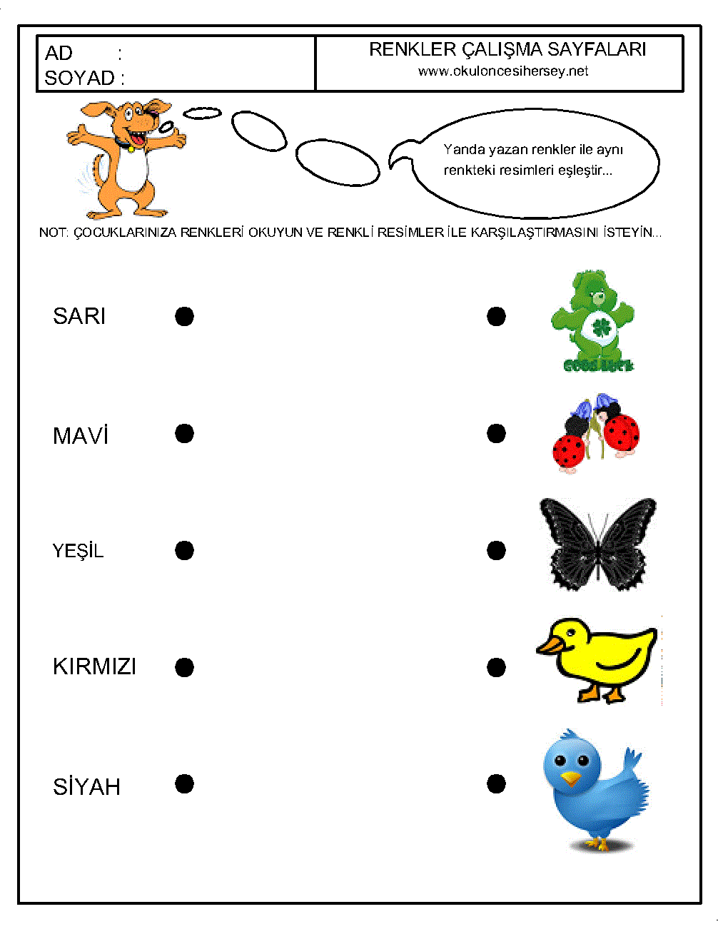 Renkleri Eşleştir