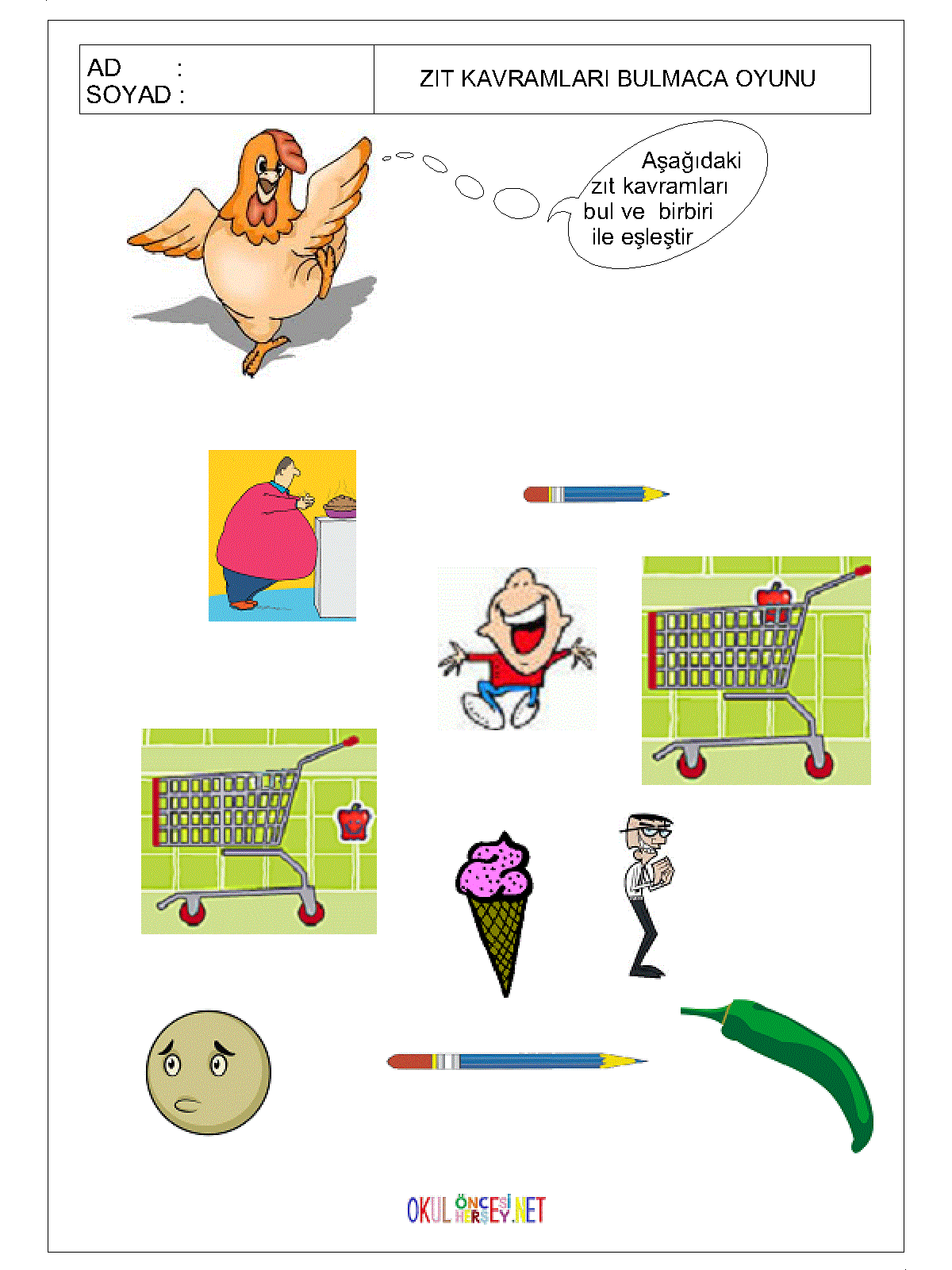 okul öncesi çizgi çalışmaları