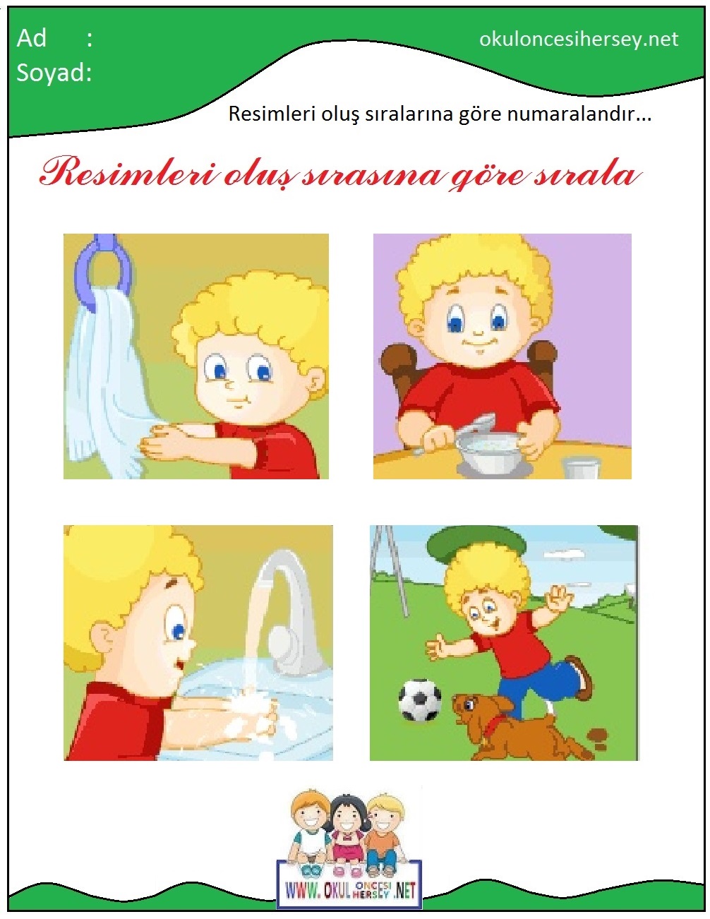 okul öncesi İki Resim Arasındaki Farkı Bul