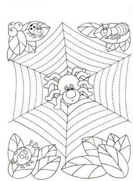 okul öncesi çizgi çalışmaları