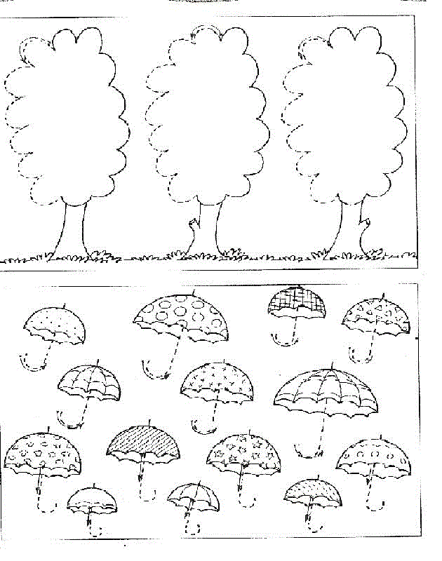 okul öncesi çizgi çalışmaları