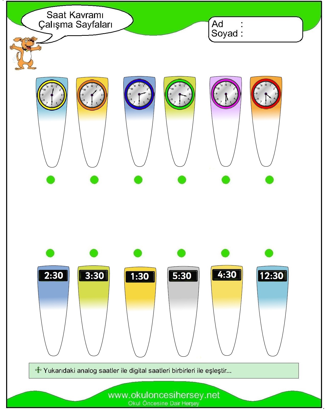A Sesi Çalışma Sayfaları