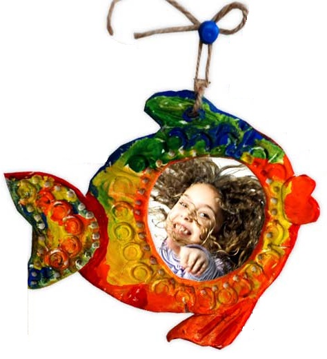 Seramik Hamurundan Balık Şeklinde Çerçeve Yapma