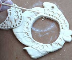 Seramik Hamurundan Balık Şeklinde Çerçeve Yapma