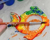 Seramik Hamurundan Balık Şeklinde Çerçeve Yapma