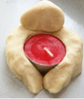 Seramik Hamurundan Deniz Anası Şeklinde Şamdan Yapma