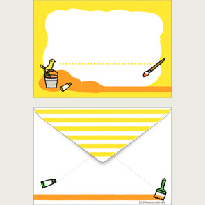 Desenli Mektup Zarfları