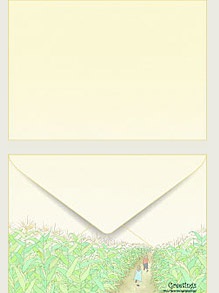 Desenli Mektup Zarfları