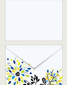 Desenli Mektup Zarfları