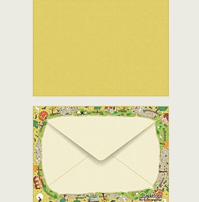 Desenli Mektup Zarfları