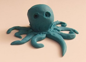 Oyun Hamurundan Ahtapot Yapımı