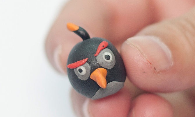 Oyun Hamurundan Angry Bird Yapımı