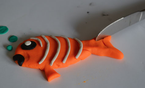 Oyun Hamurundan Balık Yapımı