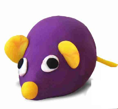 Oyun Hamurundan Fare Yapımı