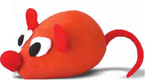 Oyun Hamurundan Fare Yapımı