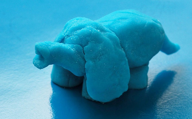 Oyun Hamurundan Fil Yapımı