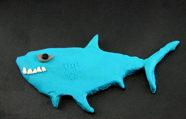Oyun Hamurundan Köpek Balığı Yapımı