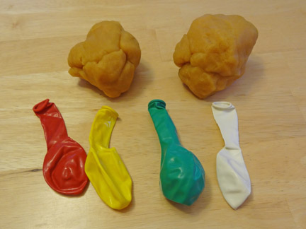 Oyun Hamurundan Balon Kafa Yapımı